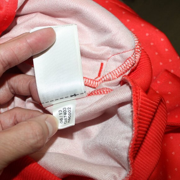 3/$118❤️mint Adidas Women's Firebird Graphic Track Jacket Hi-Res Orange/White - Picture 9 of 11